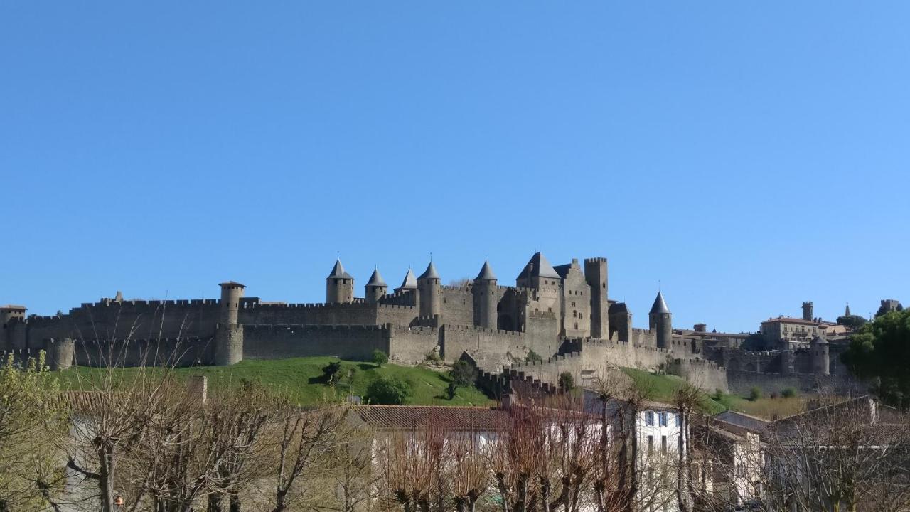 Joli Appartement T2 Dans Residence Avec Piscine, Hammam Et Parking Gratuits Carcassone Exterior photo
